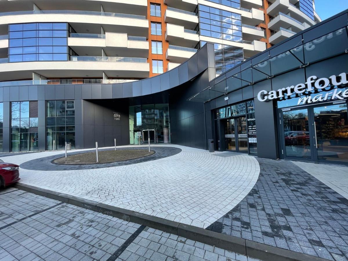 Апартаменты Vistula Terraces 10Th Floor Краков Экстерьер фото